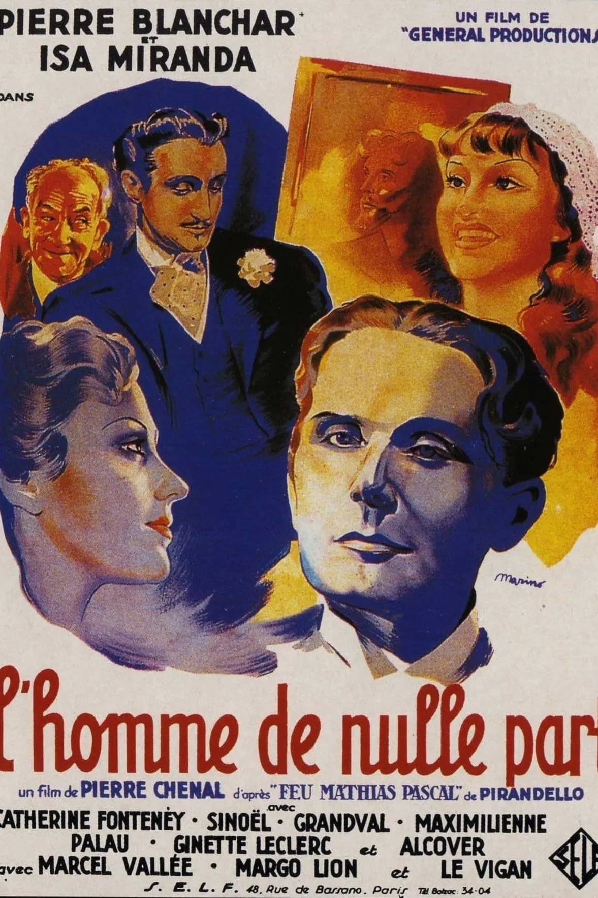 L' Homme de nulle part poster