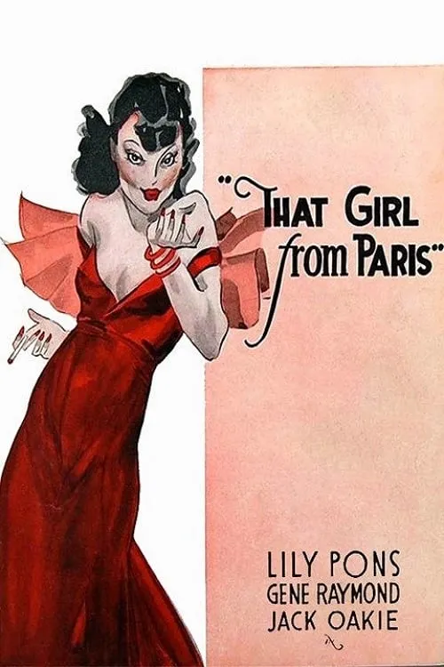 That Girl from Paris poster