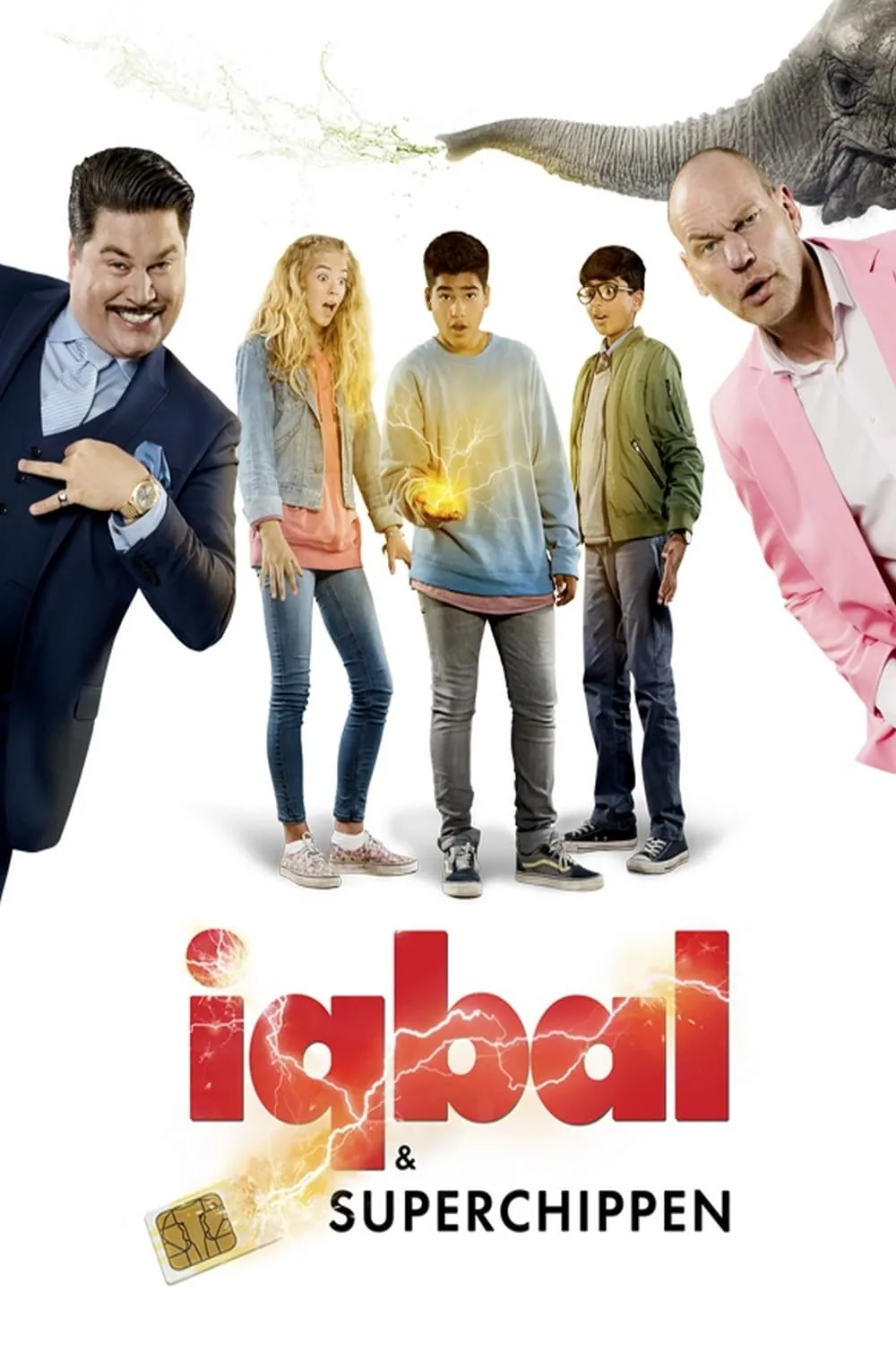Iqbal en de superchip poster
