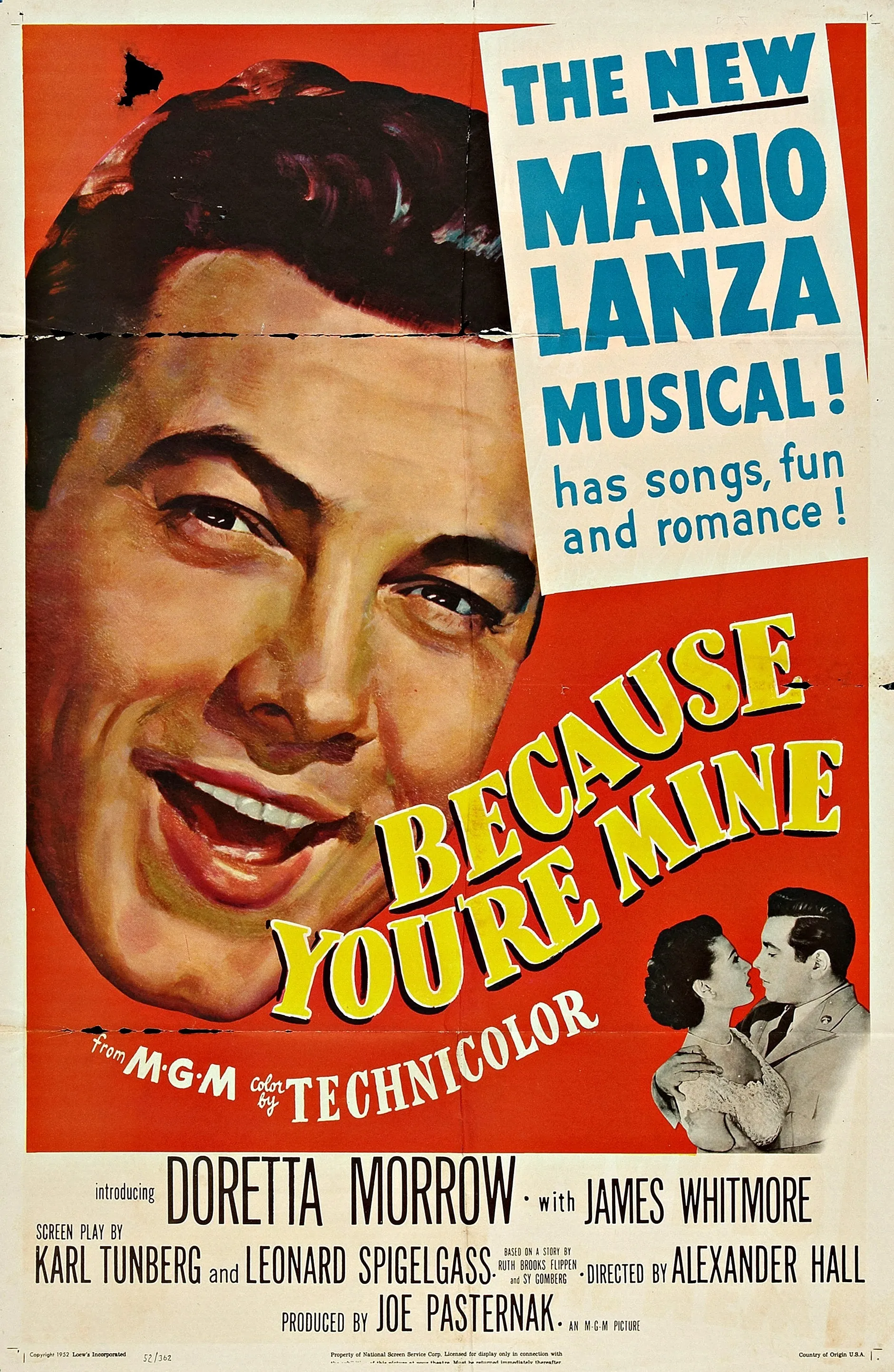 Because You're Mine poster
