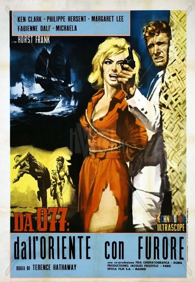 Agente 077, dall'Oriente con furore poster