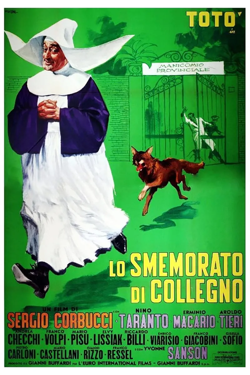 Lo Smemorato di collegno poster
