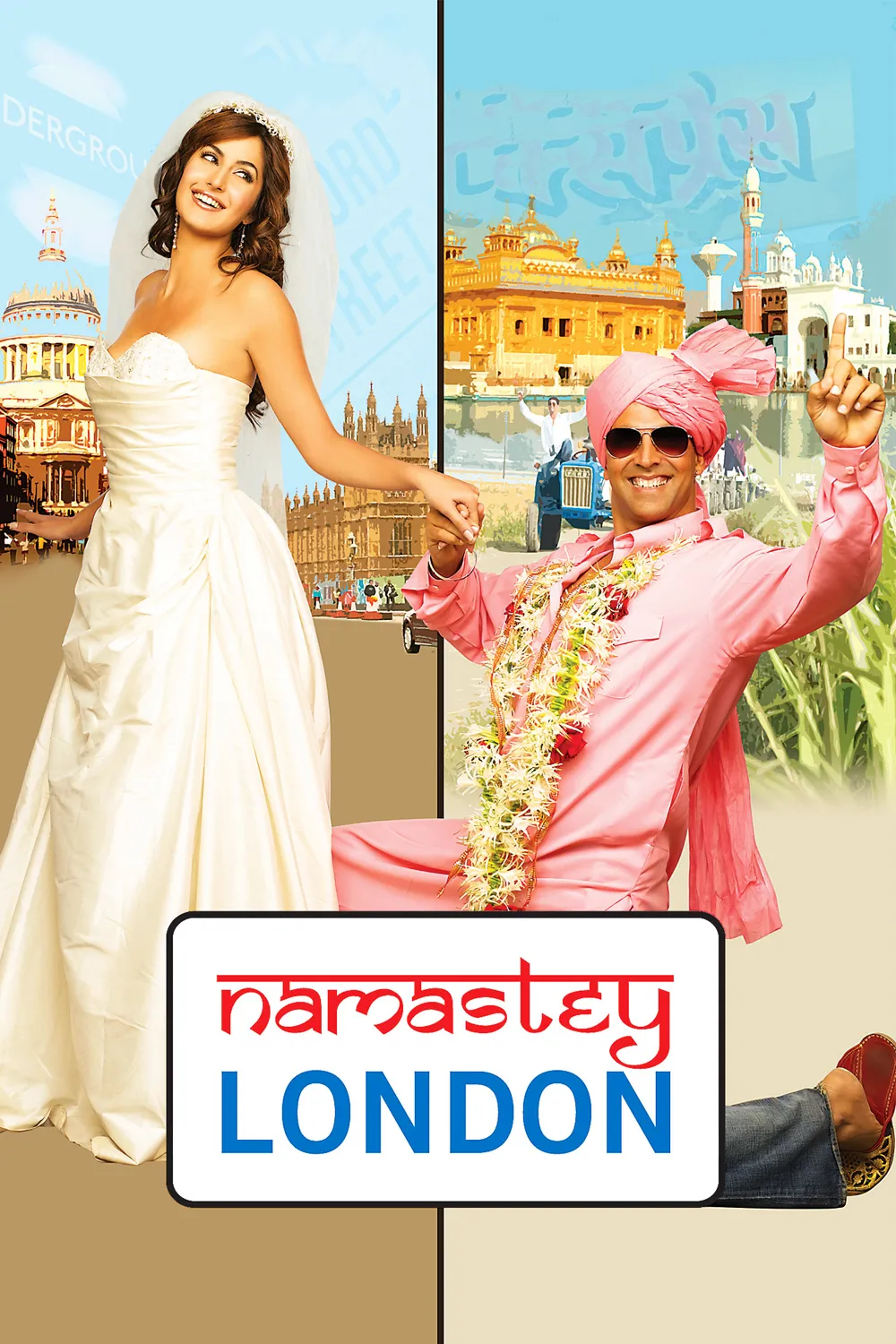 Namastey, London poster