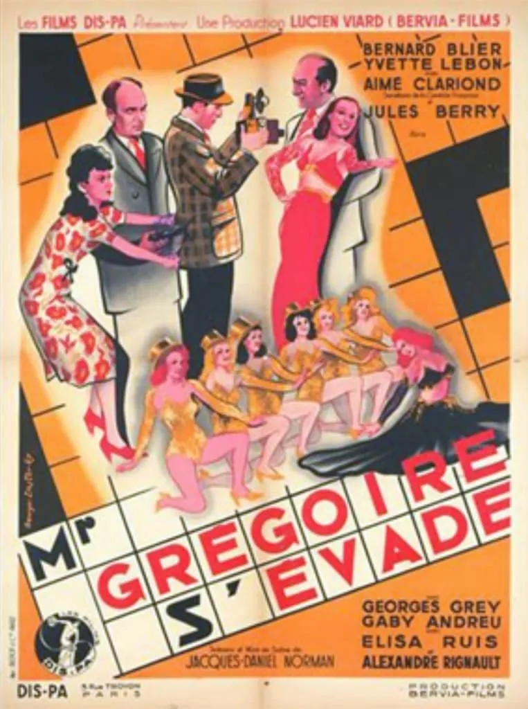Monsieur Grégoire s'évade poster