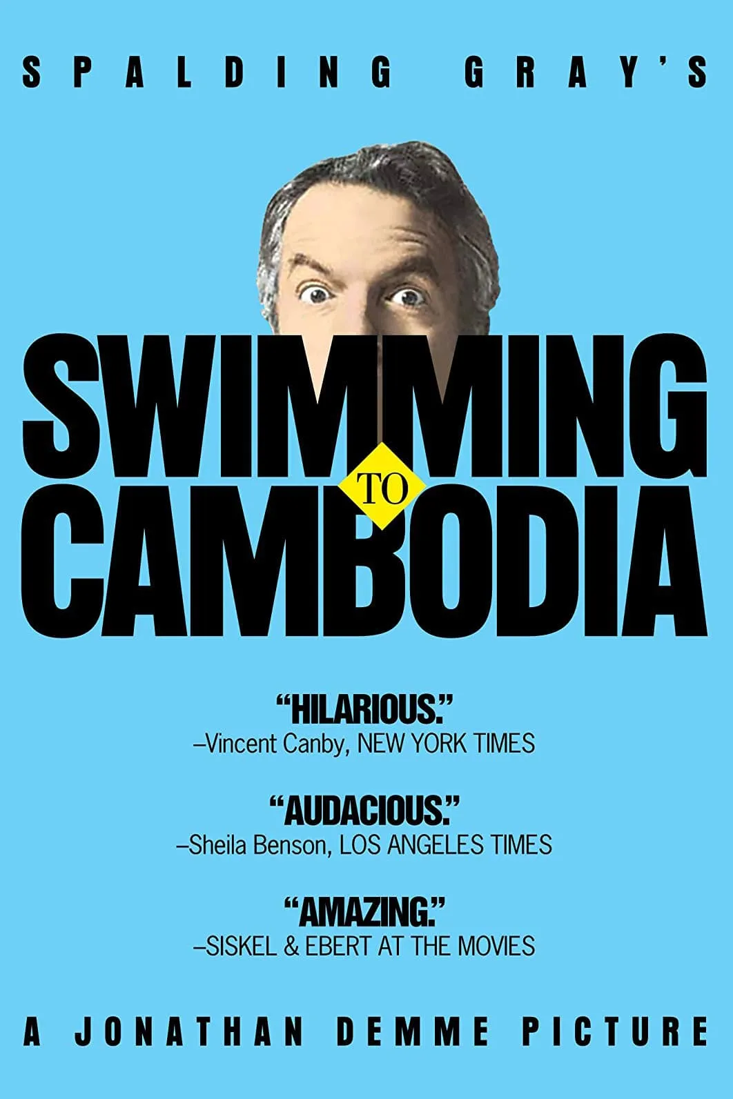 Swimming to Cambodia poster