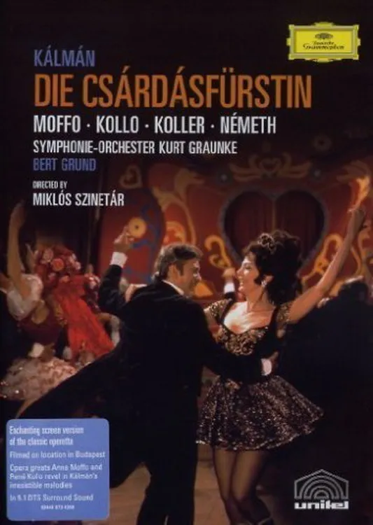 Die Csárdásfürstin poster