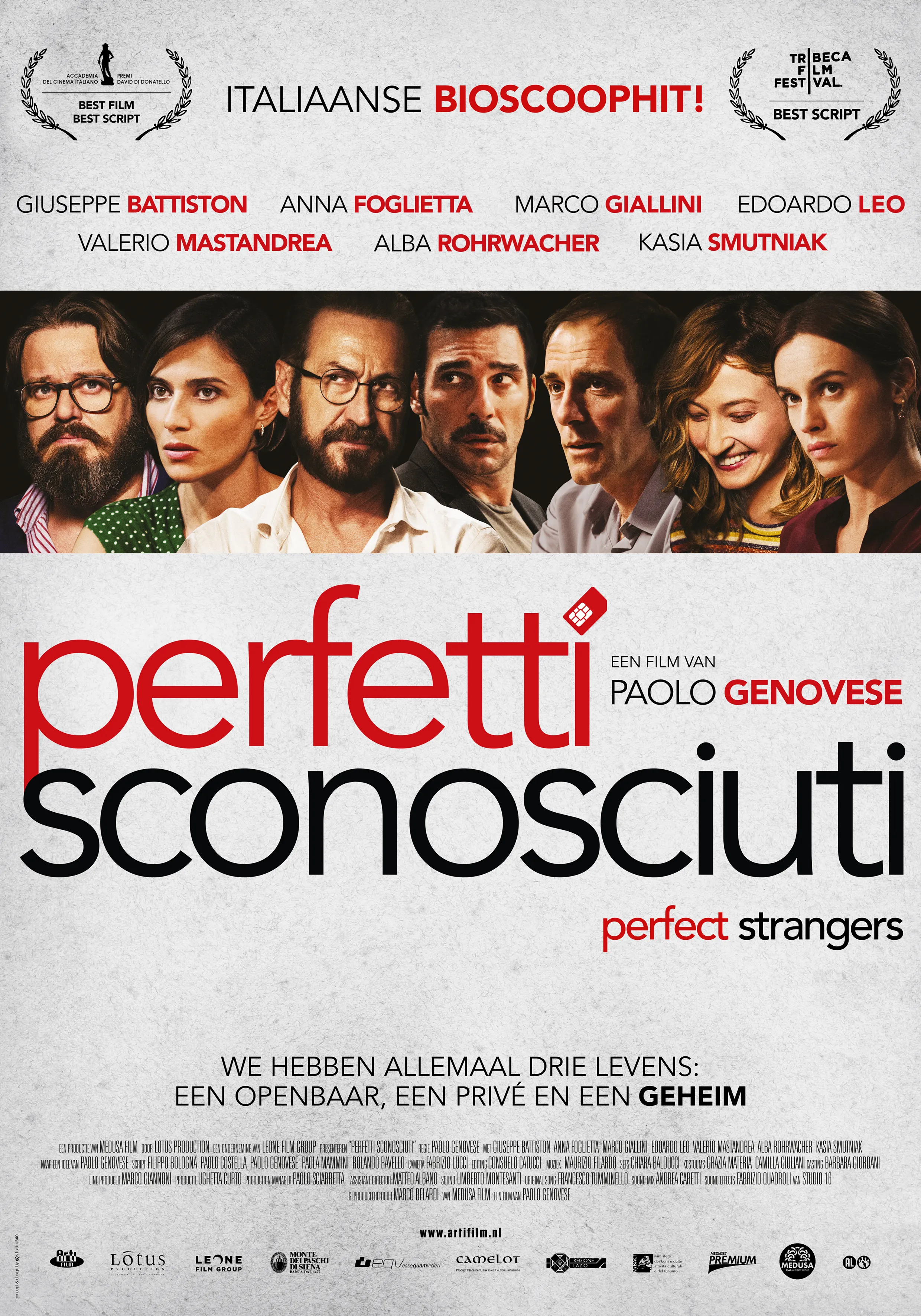 Perfetti sconosciuti poster