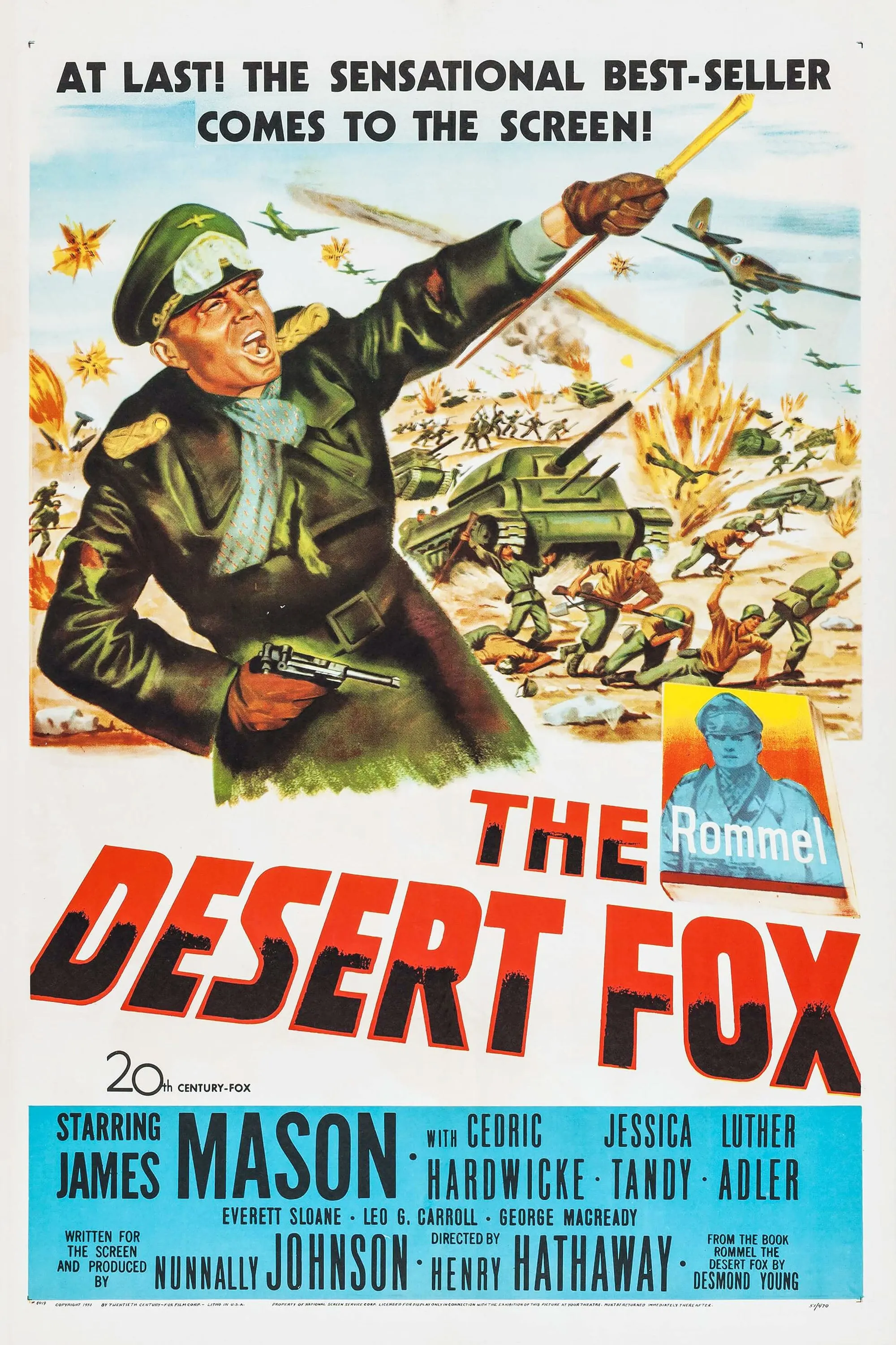 The Desert Fox poster