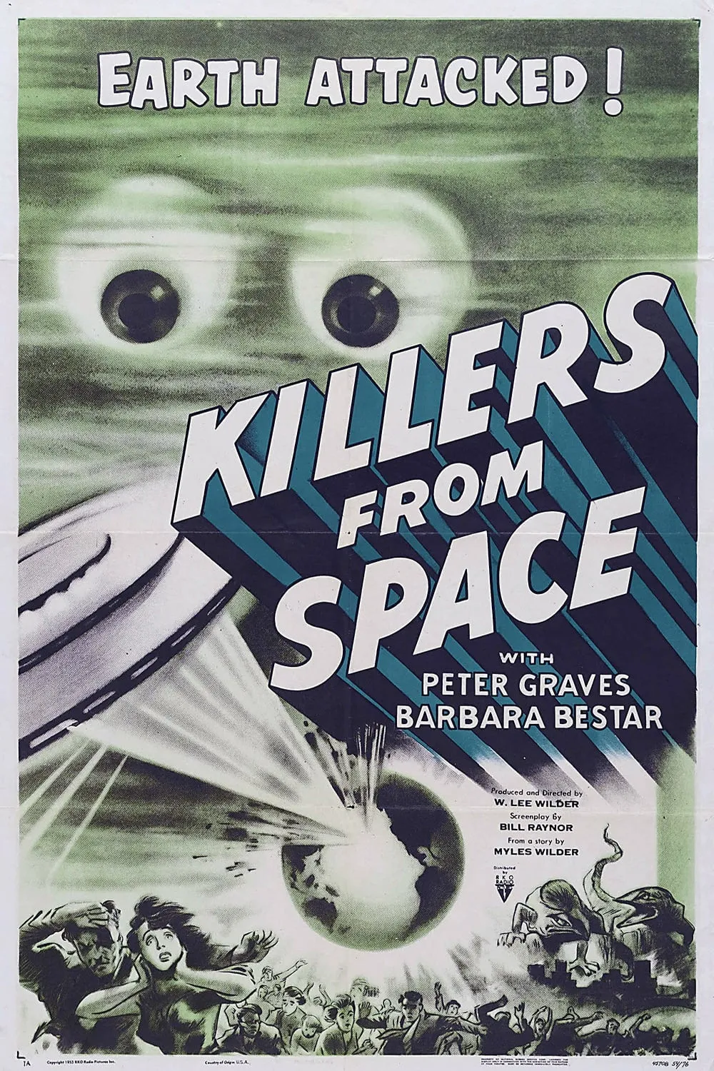 Killers from Space poster