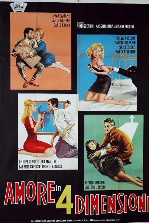 Amore in quattro dimensioni poster