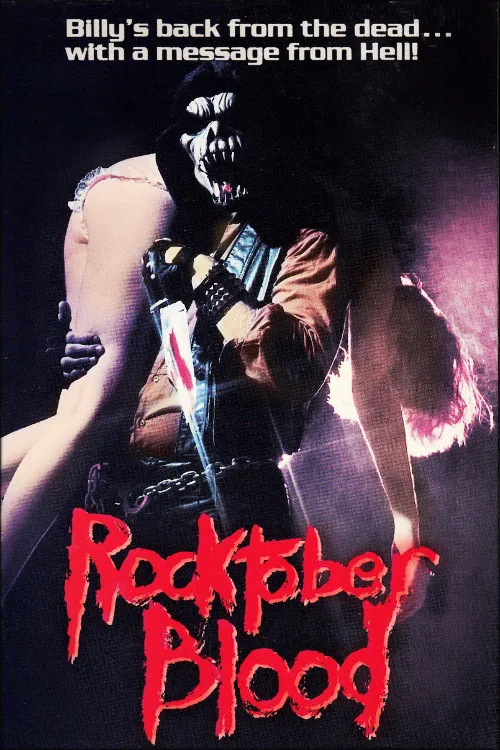 Rocktober Blood poster