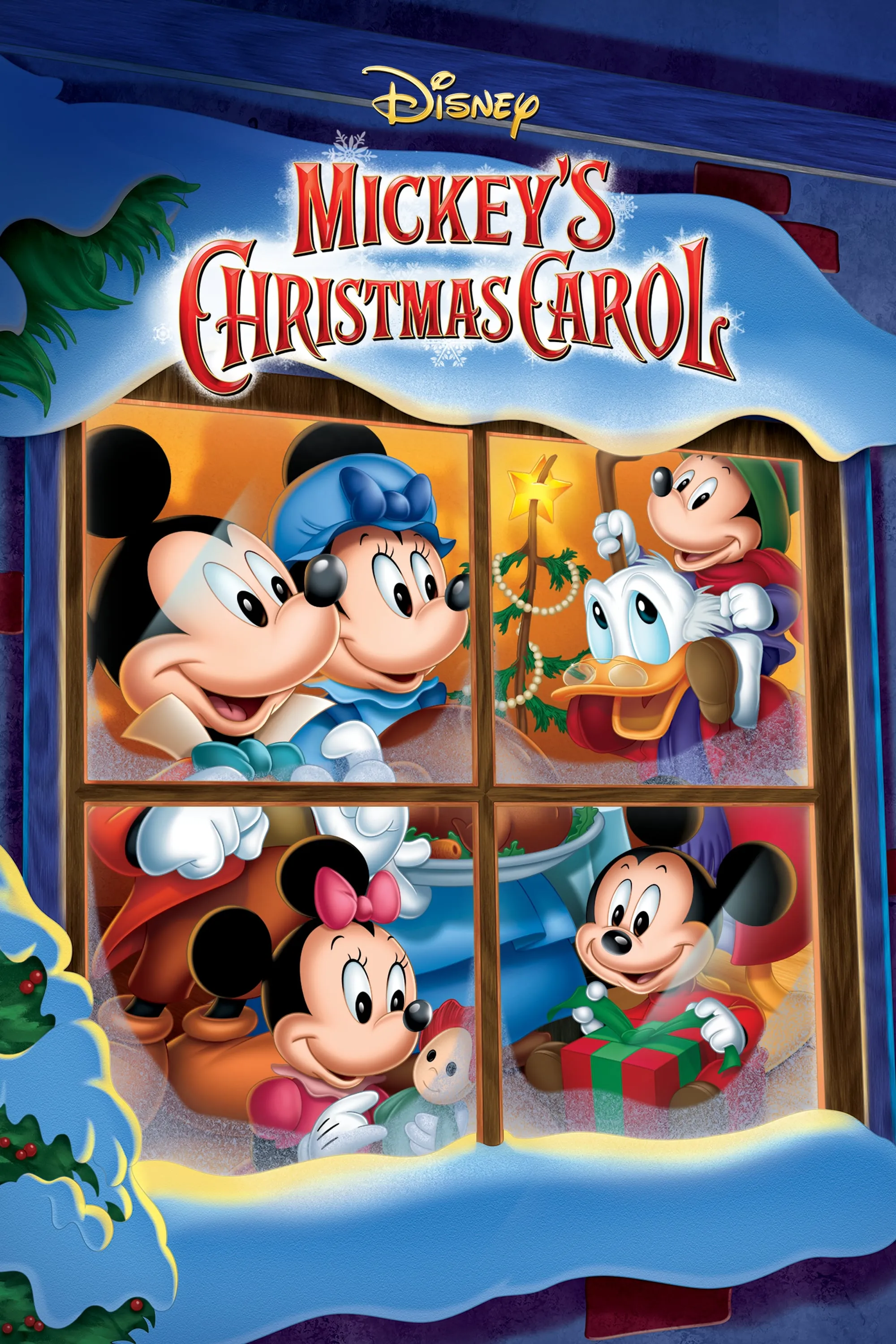 Mickey's christmas carol poster