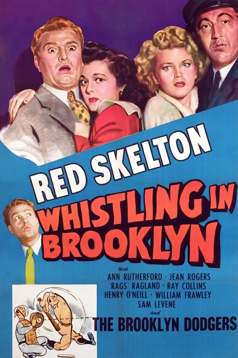 Whistling in Brooklyn poster