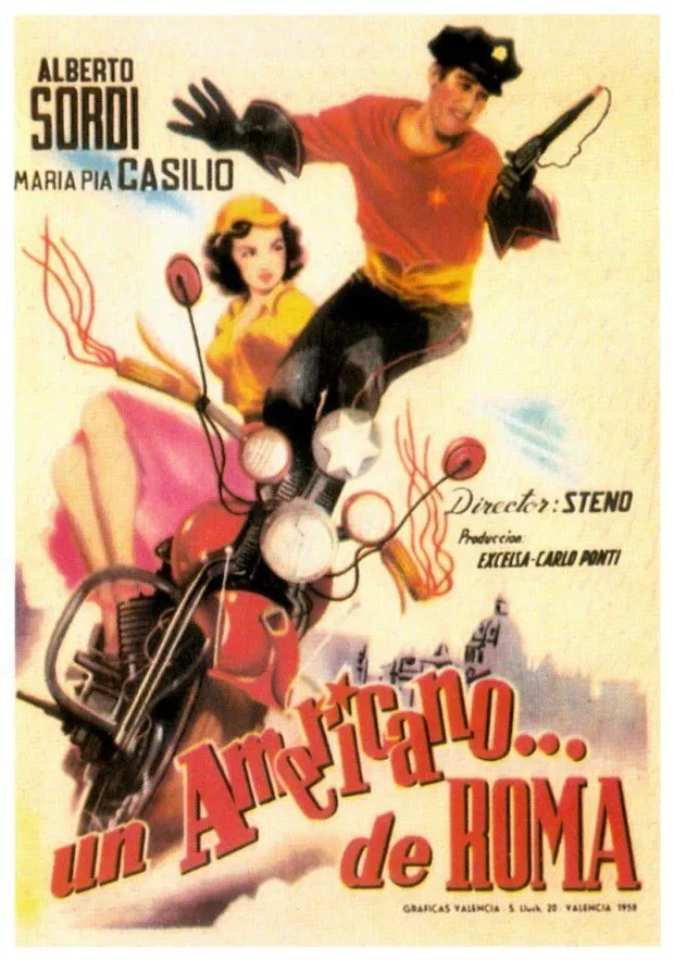 Un Americano a Roma poster