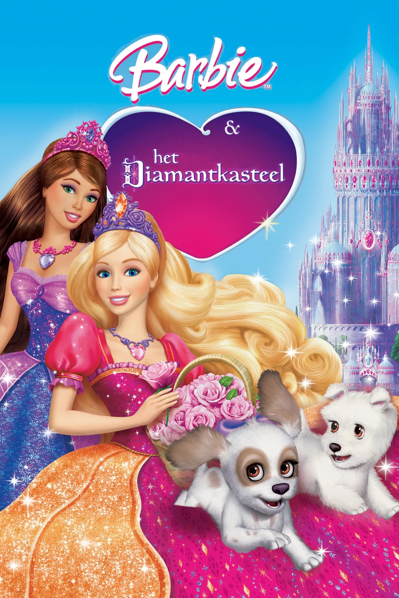 Barbie & het diamanten kasteel poster
