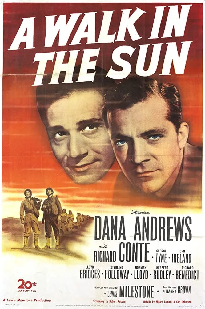 A Walk in the Sun poster