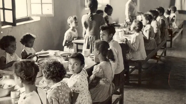 In het Christelijke internaat van Save (in het zuiden van Rwanda) kregen deze ‘kinderen van de zonde’ een aparte opvoeding naar witte normen