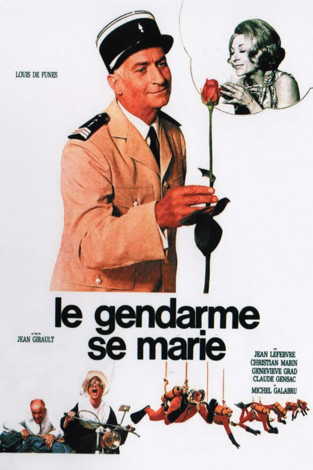 Le gendarme se marie poster