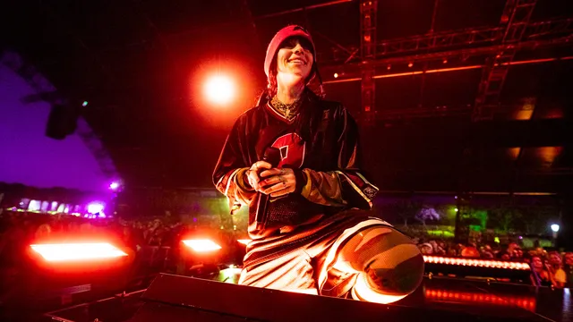 Billie Eilish in de Alpha tijdens Lowlands 2023