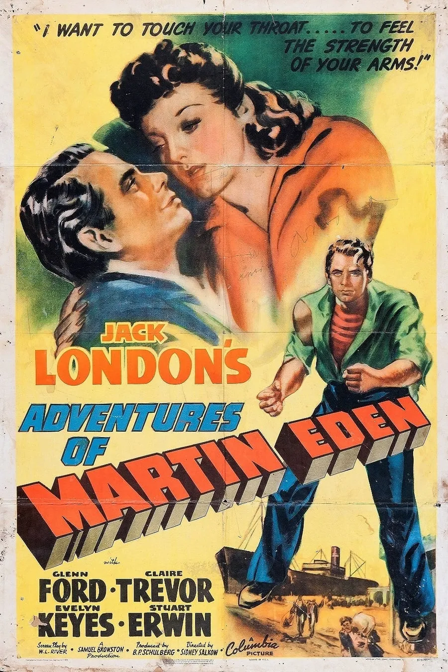 The Adventures of Martin Eden poster