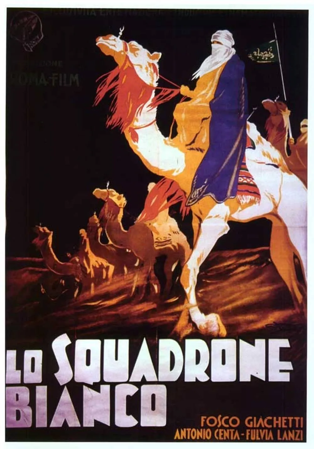 Lo squadrone bianco poster
