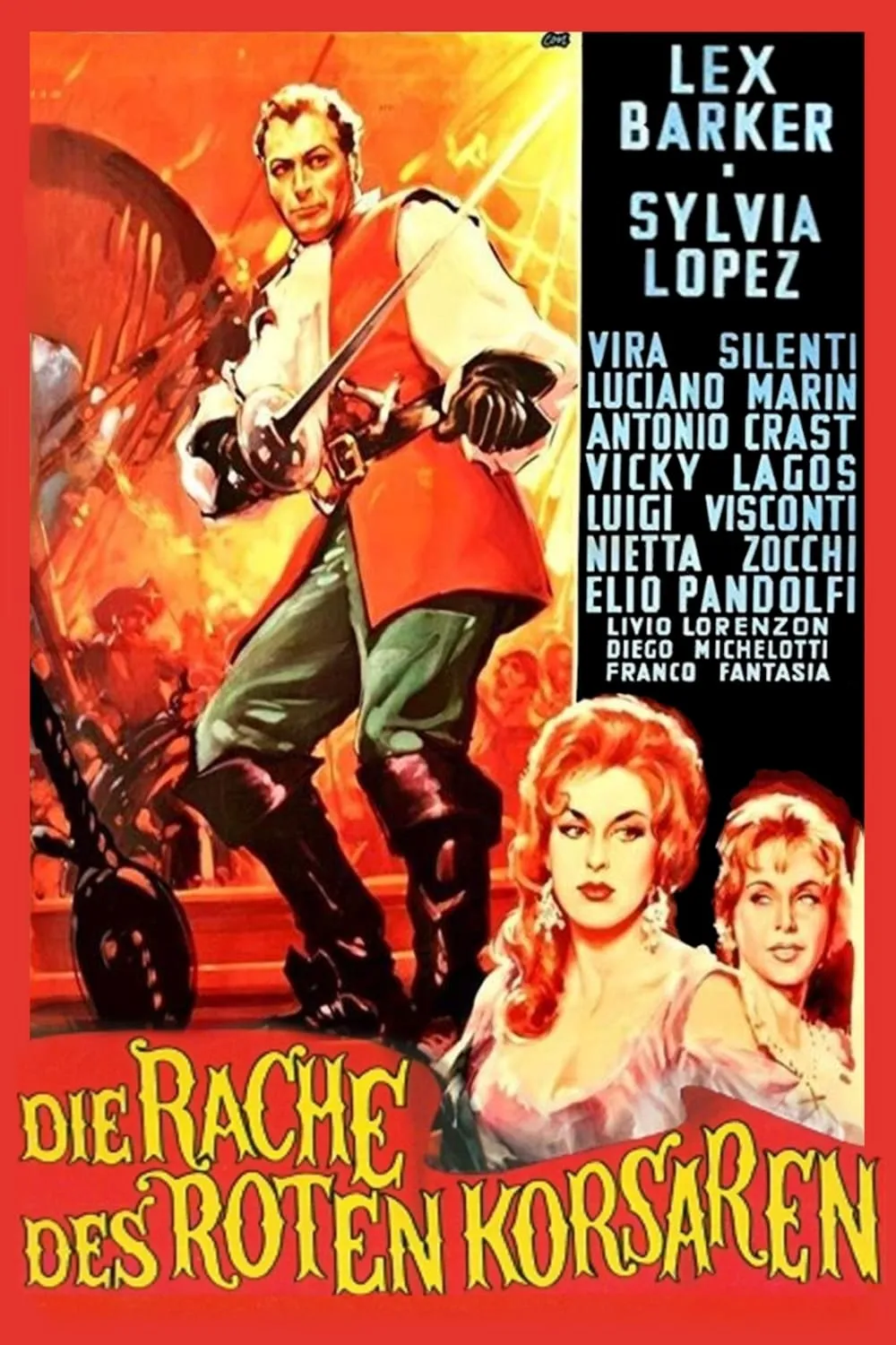 Il figlio del corsaro rosso poster
