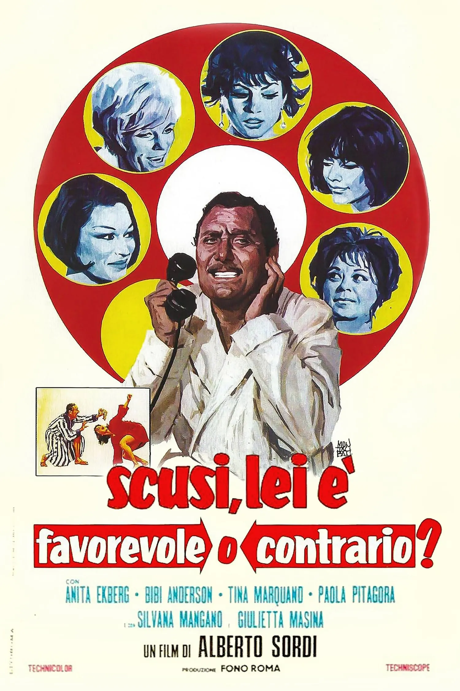Scusi, lei è favorevole o contrario? poster