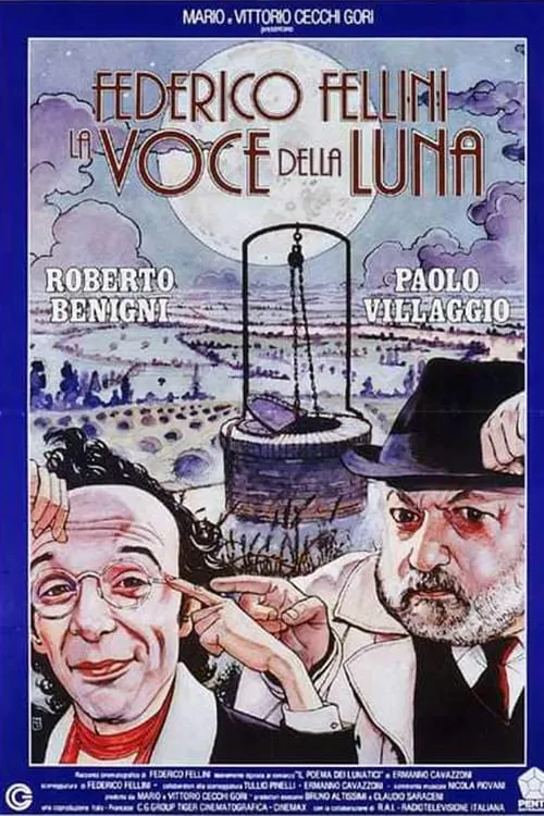 La voce della luna poster