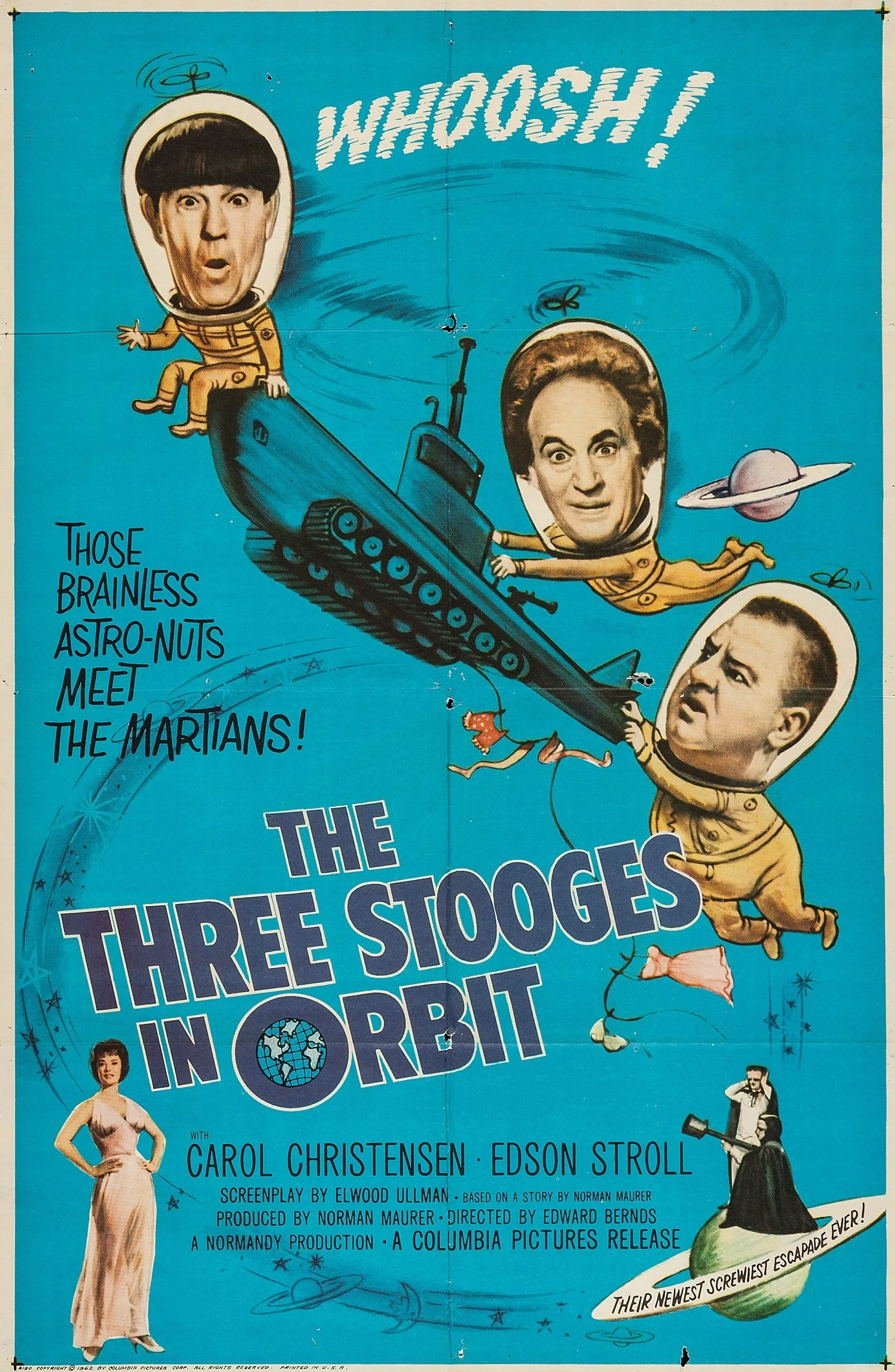 The Three Stooges in Orbit poster
