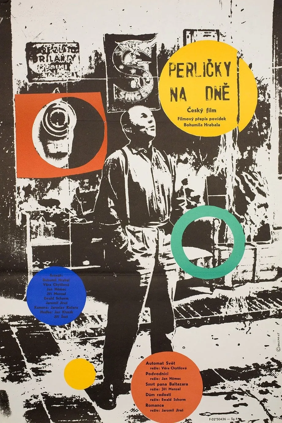 Perlicky na dne poster