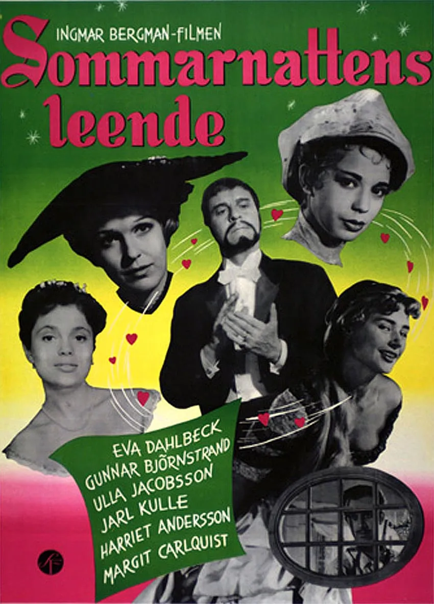 Sommarnattens leende poster