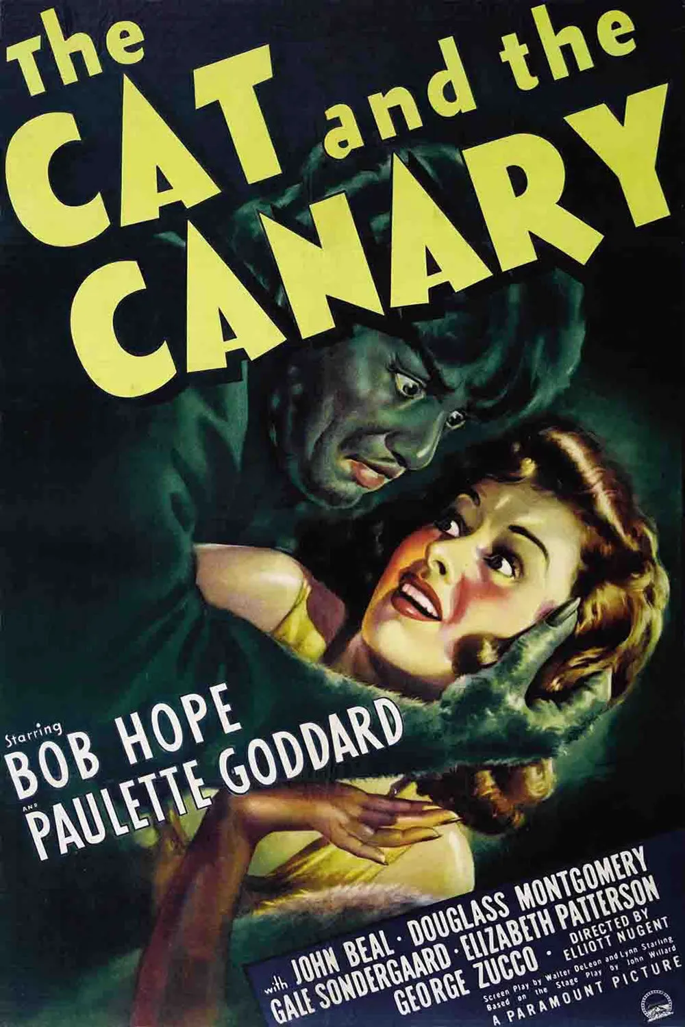The Cat and the Canary poster