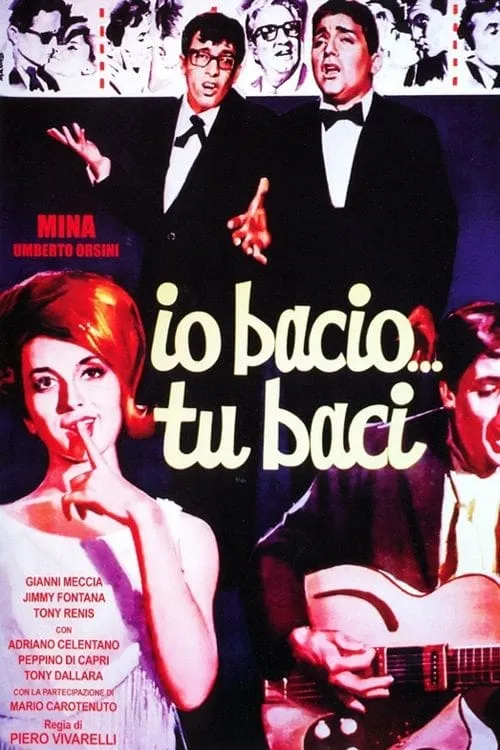 Io bacio tu baci poster