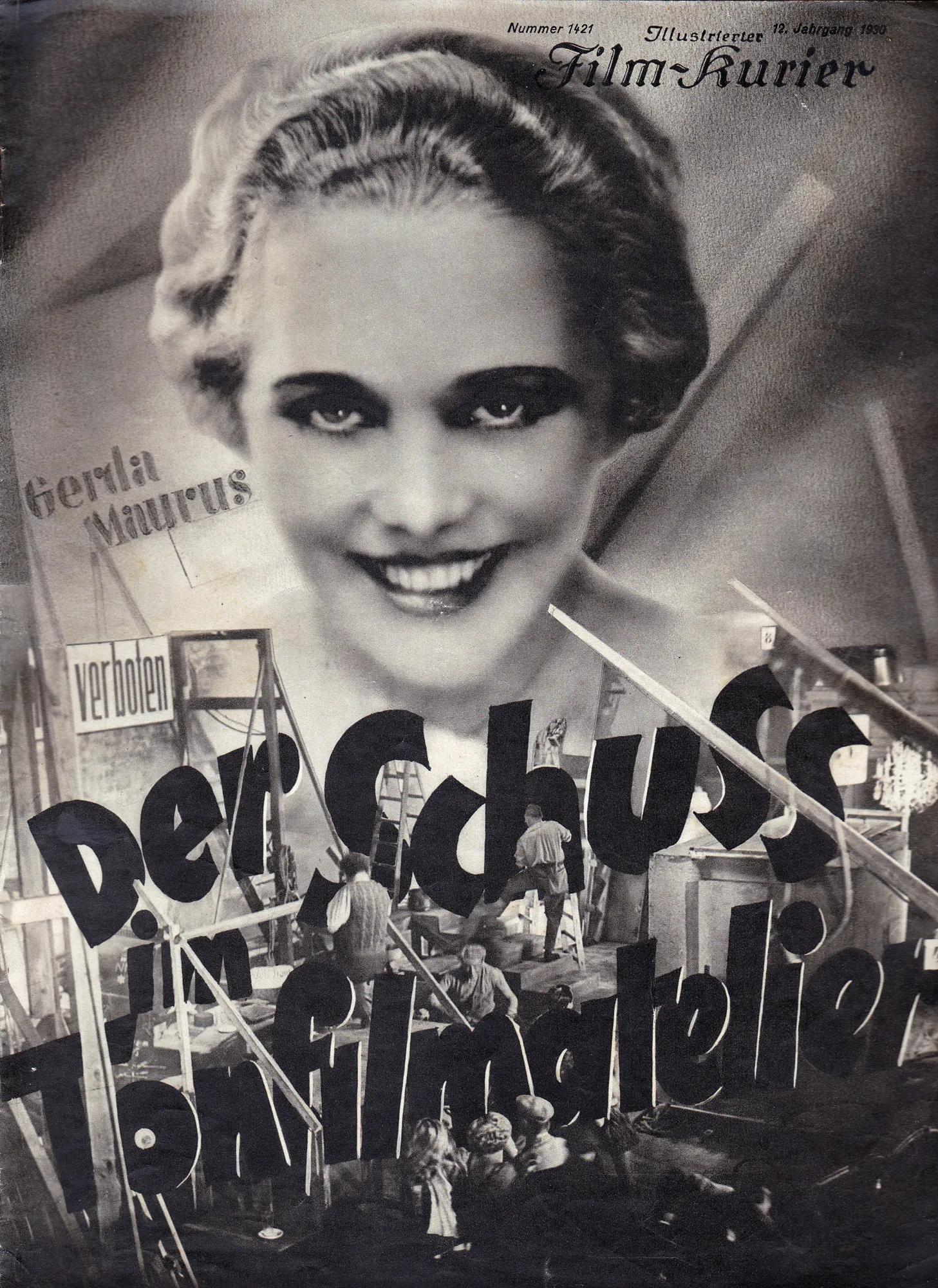 Der Schuss im Tonfilmatelier poster