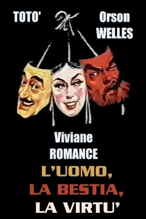 L'uomo, la bestia e la virtù poster