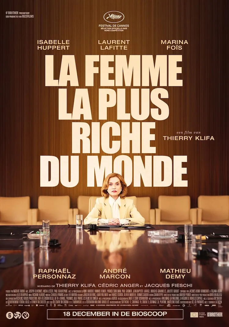 La femme la plus riche du monde poster