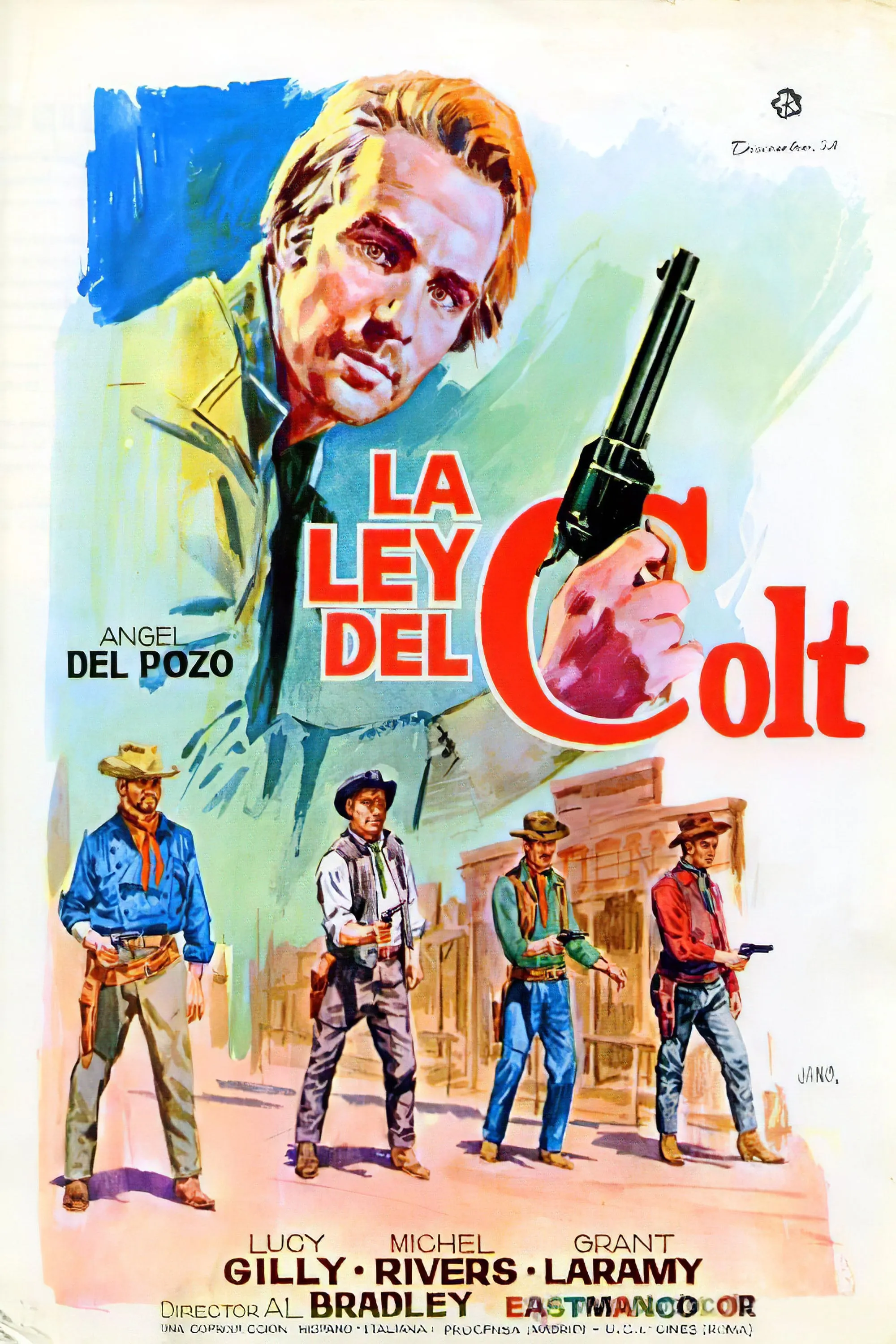 La Ley del colt poster