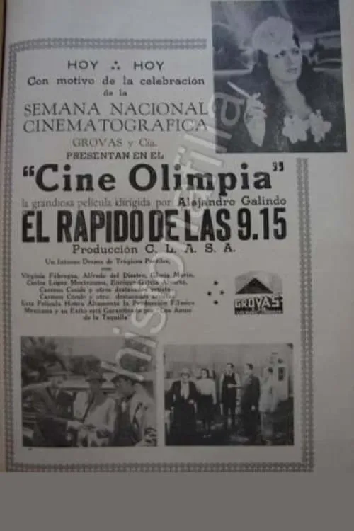 Rápido de las 9:15 poster