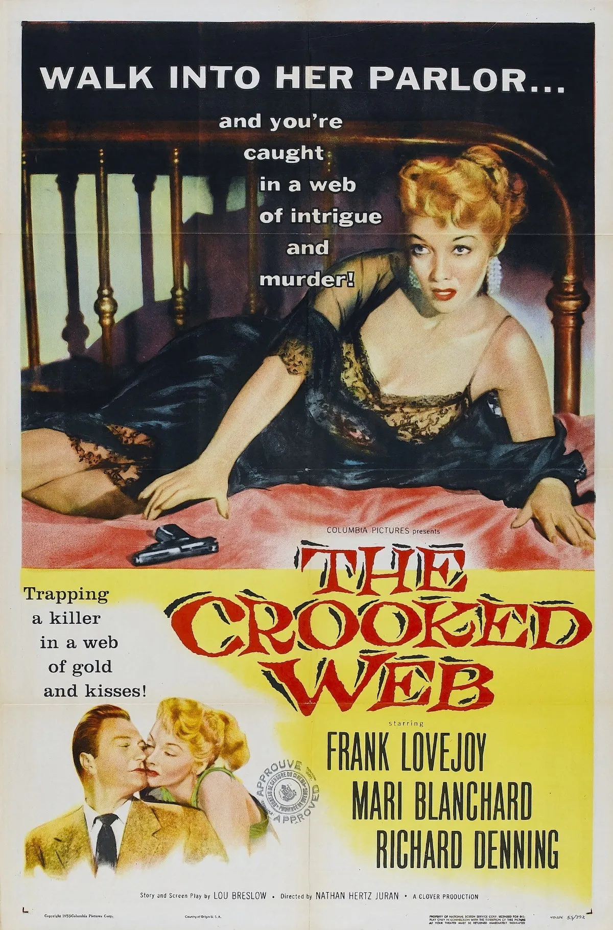 The Crooked Web poster