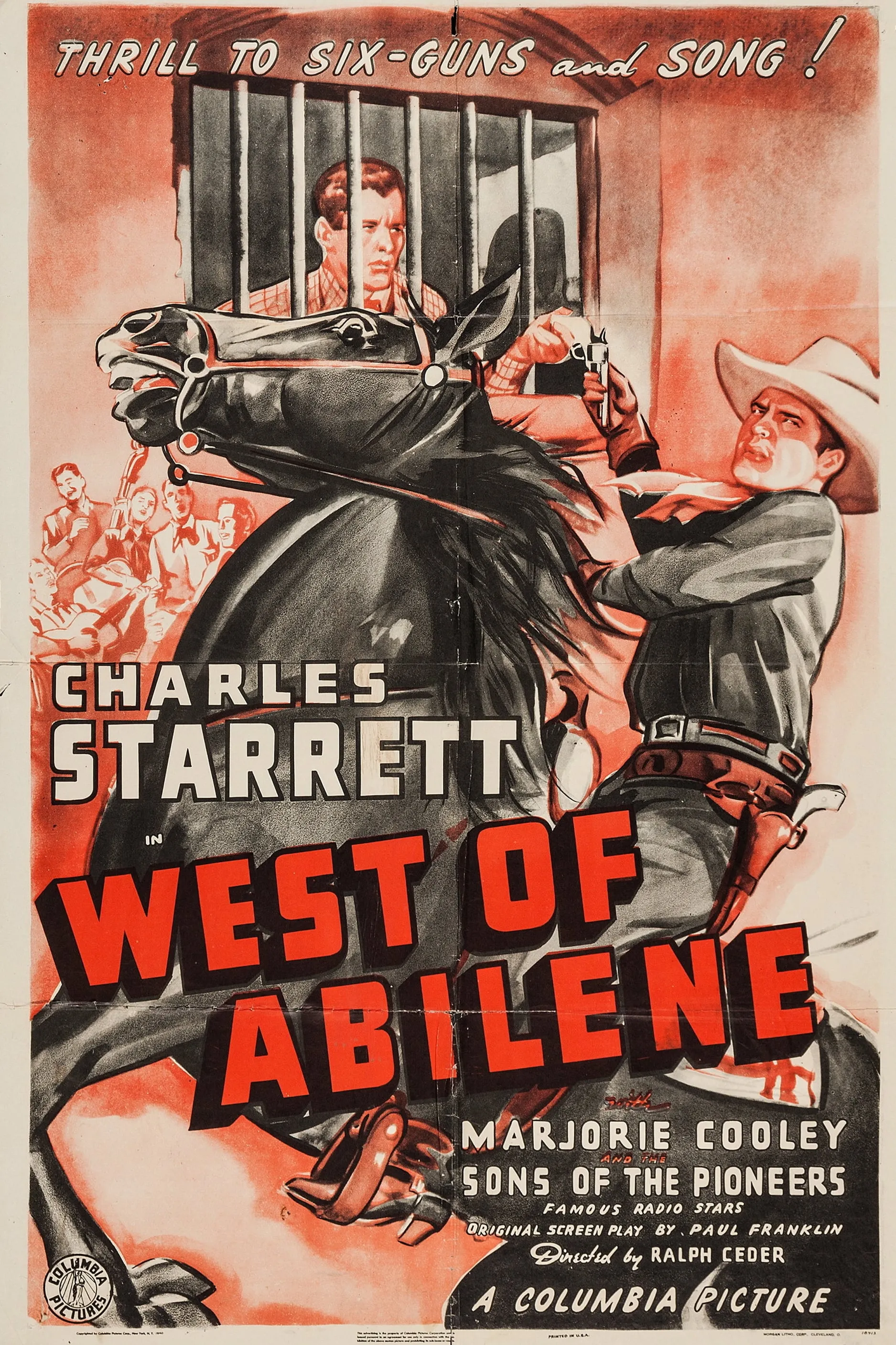 West of Abilene poster