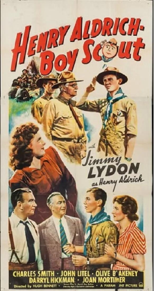 Boy Scout Henry Aldrich poster