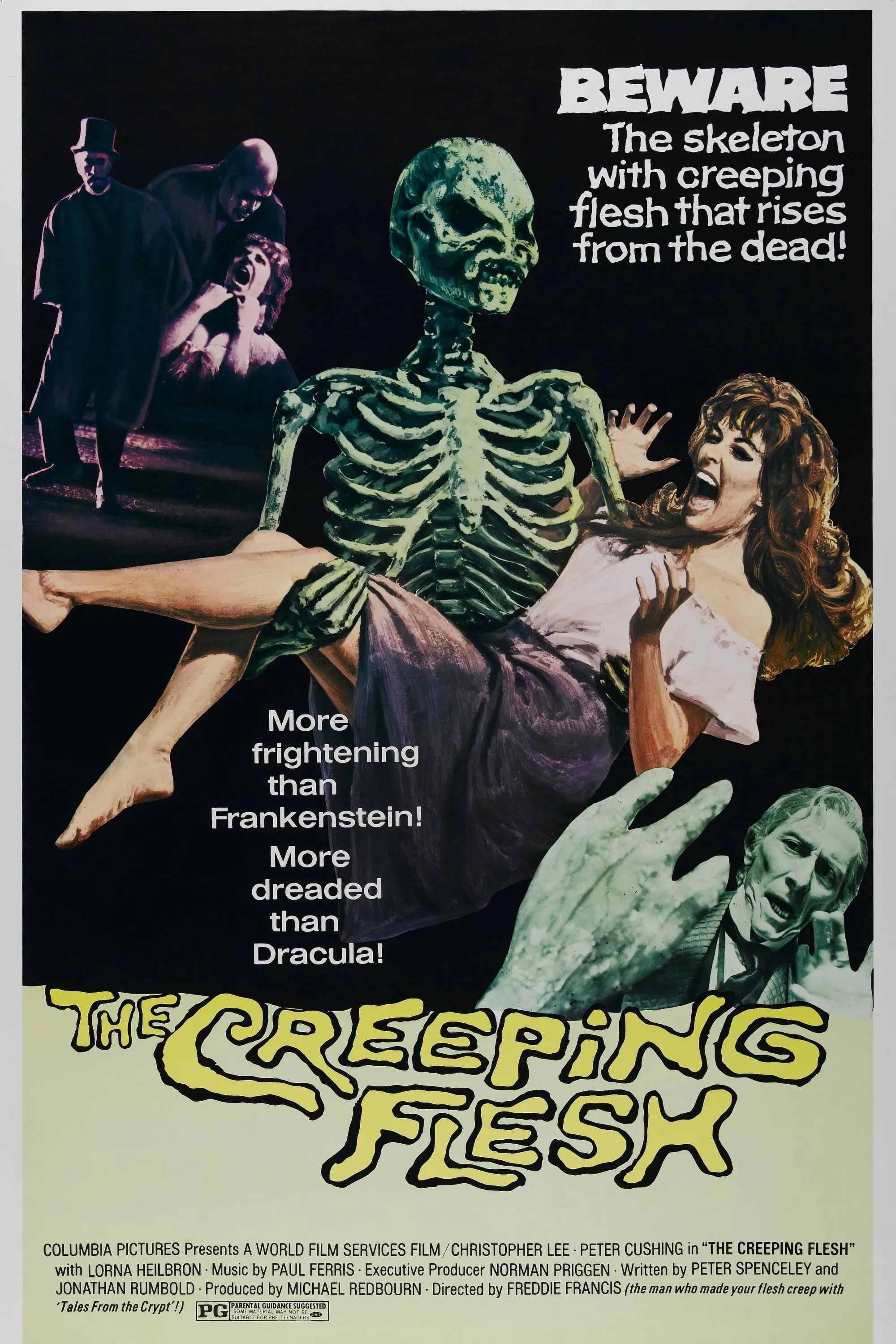 The Creeping Flesh poster