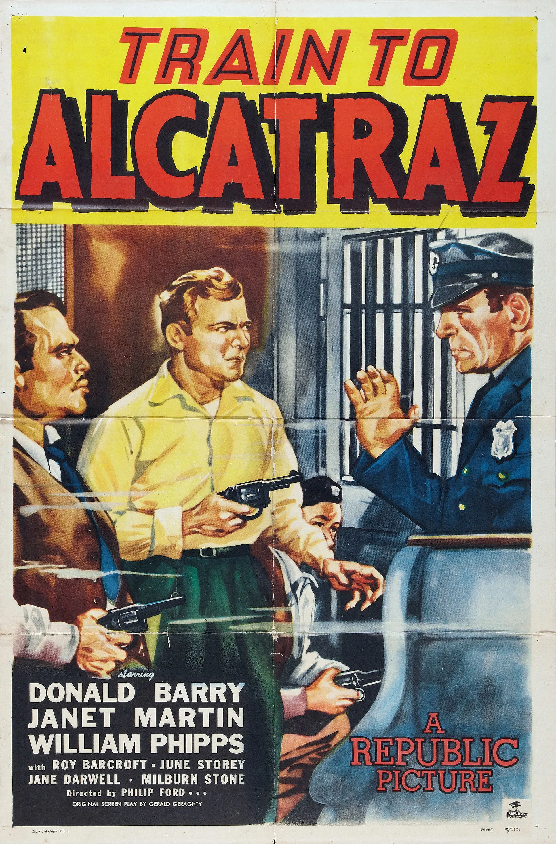 Train to Alcatraz poster