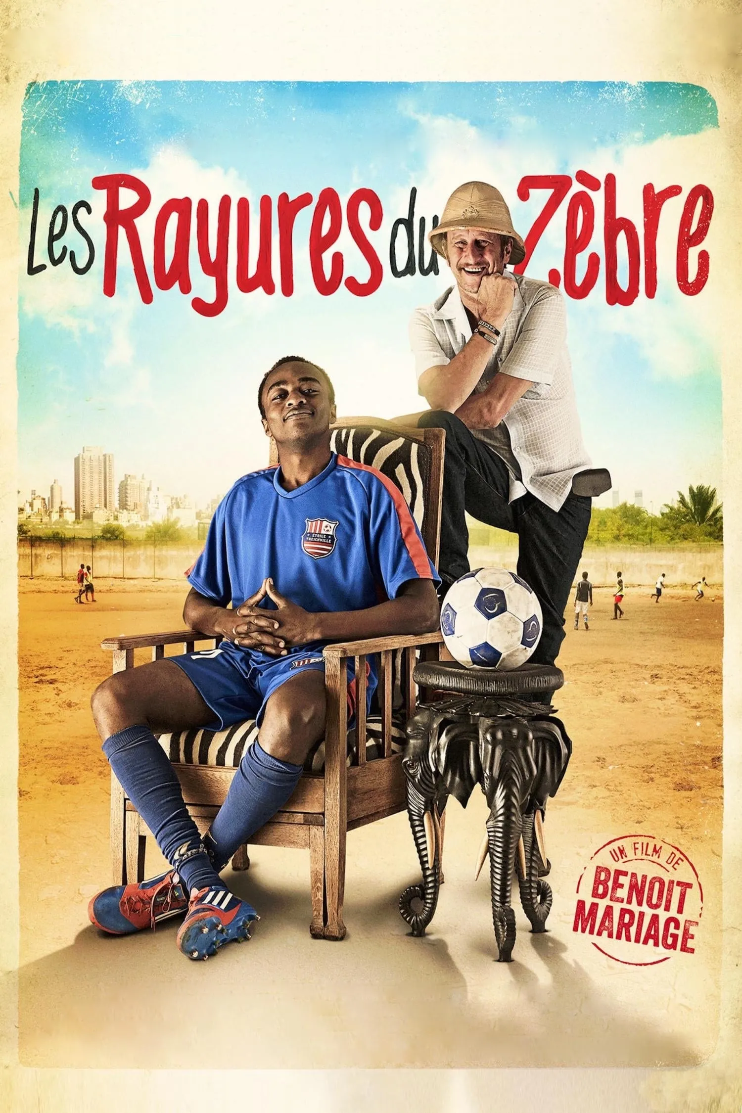 Les rayures du zèbre poster