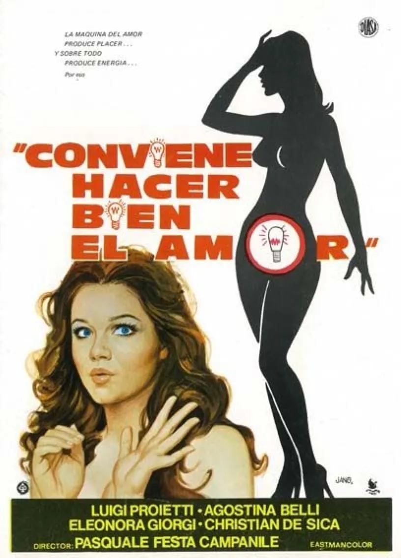 Conviene far bene l'amore poster