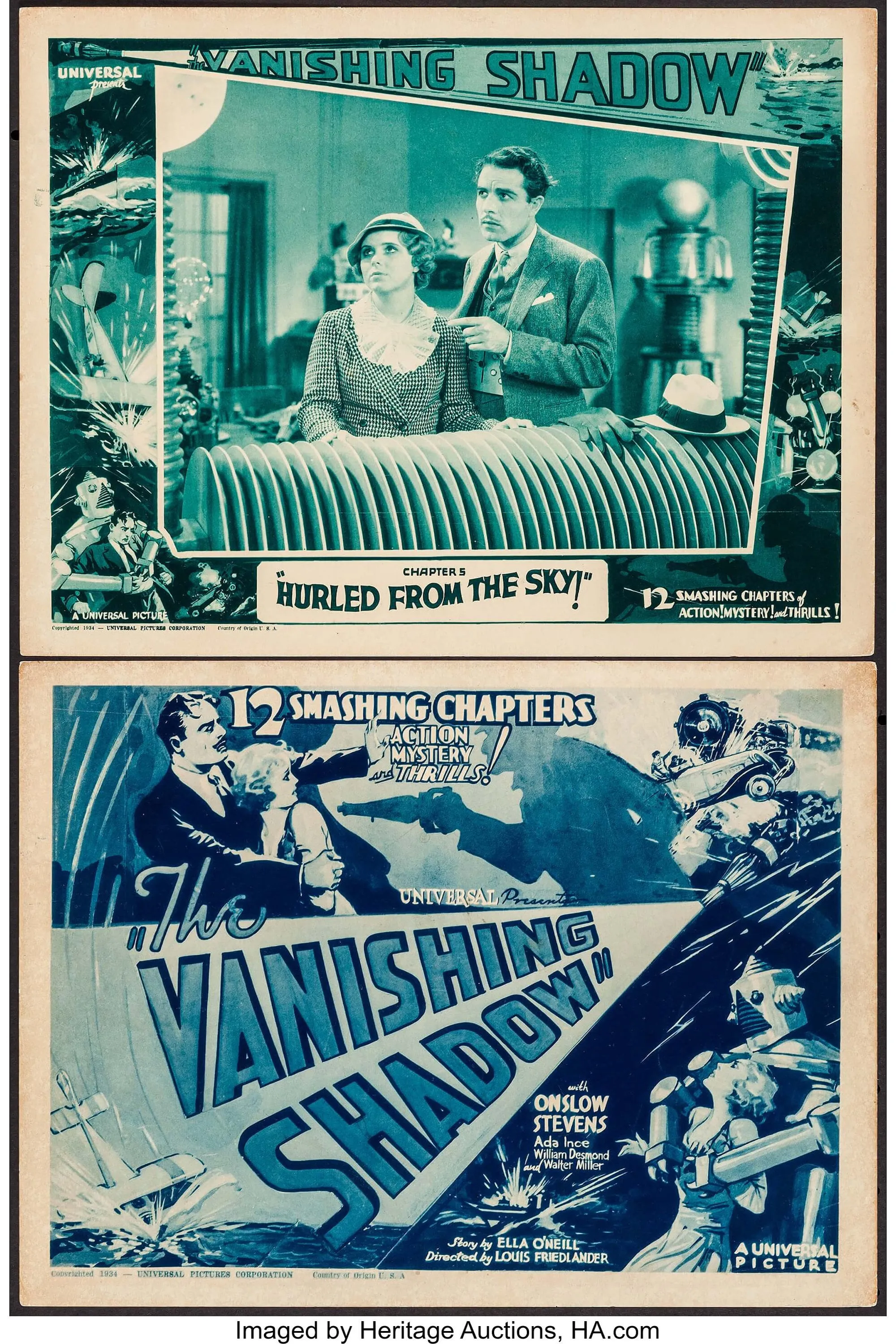 The Vanishing Shadow poster