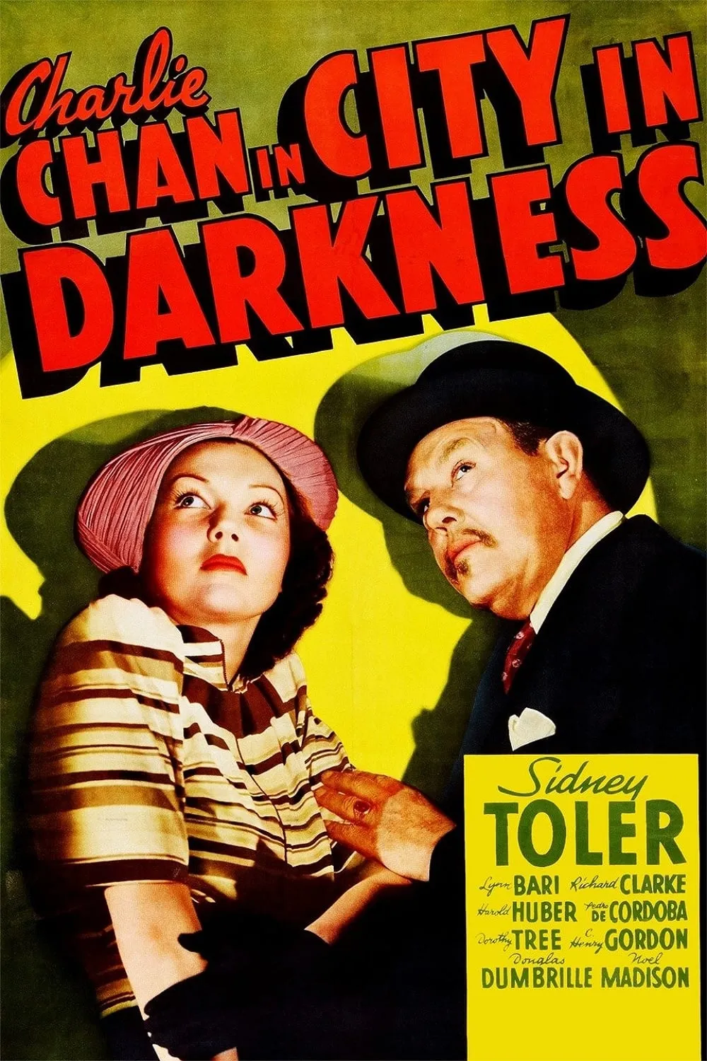 Charlie Chan in City in Darkness poster