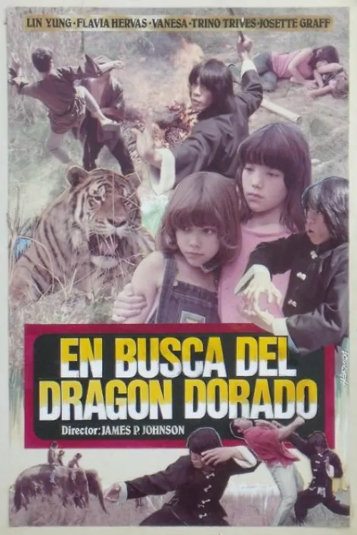 En busca del dragón dorado poster