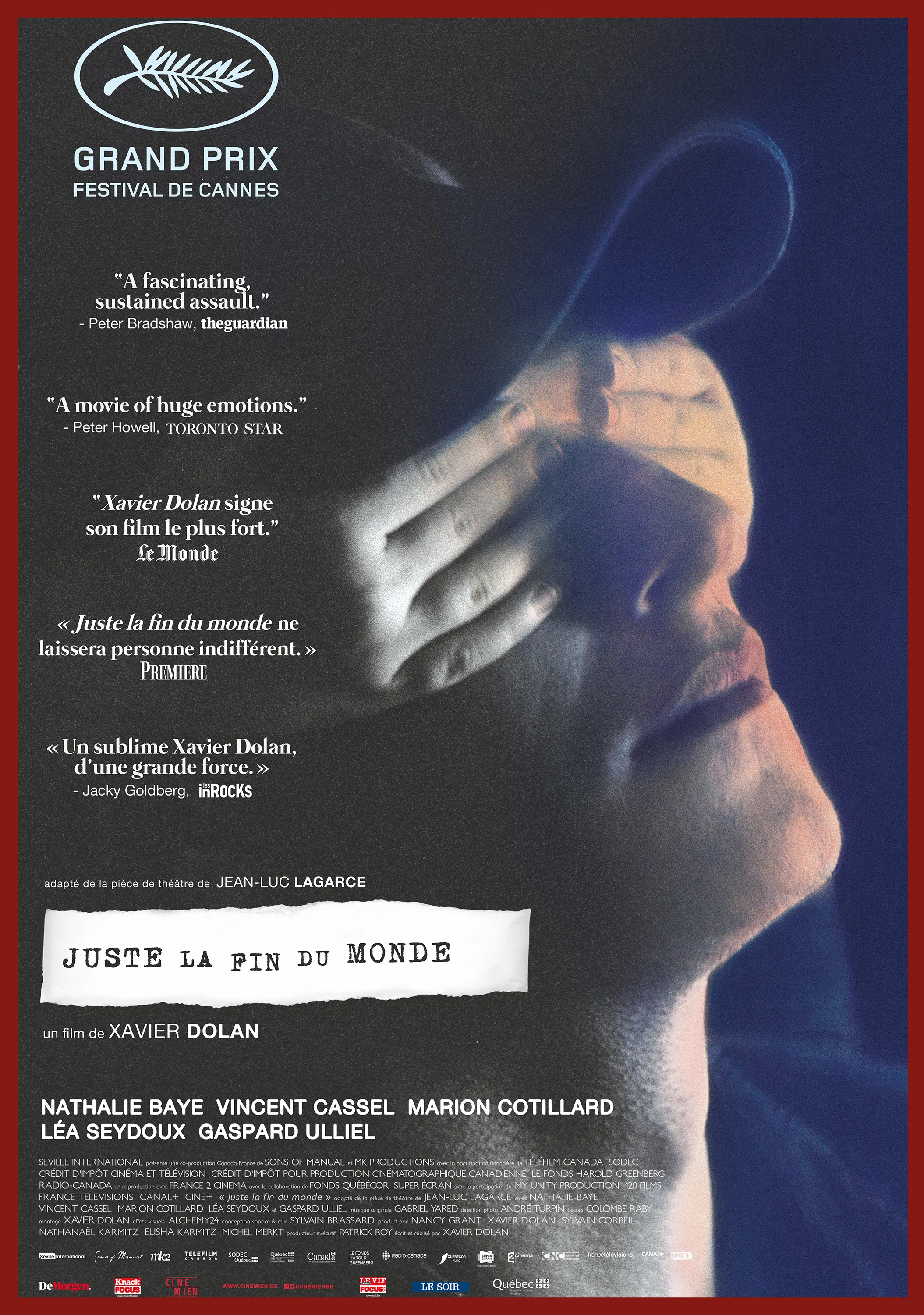 Juste la fin du monde poster