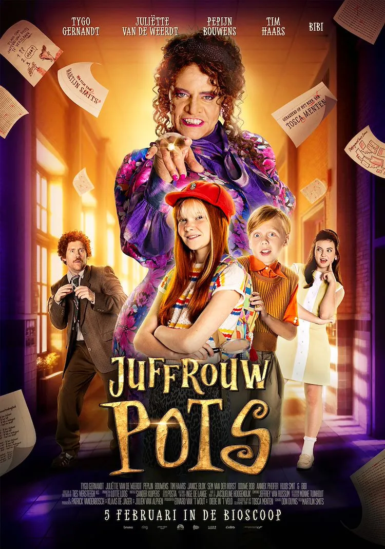 Juffrouw Pots poster